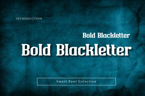 Bold Blackletter: Command Attention with Modern Gothic Edge
