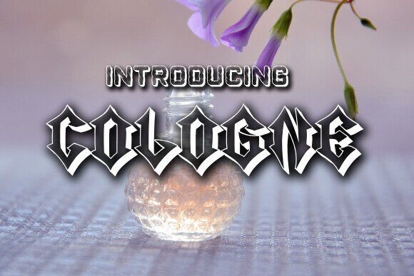 Cologne: Bold Blackletter Elegance for Modern Design