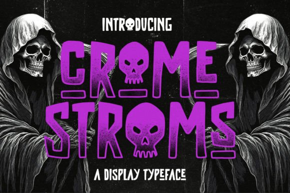 Crome Stroms: A Blackletter Typeface for Modern Edge