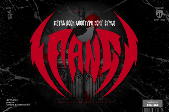 Fang: The Heavy Metal Typeface for Bold Graphics