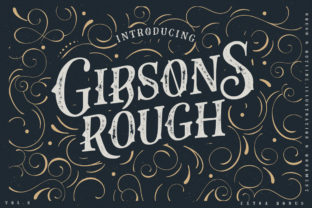 Gibsons Co: A Vintage Blackletter Font with Modern Edge