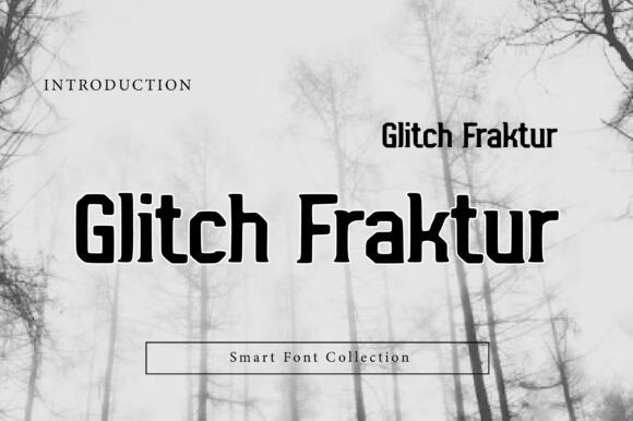 Glitch Fraktur: Where Medieval Meets Digital Static