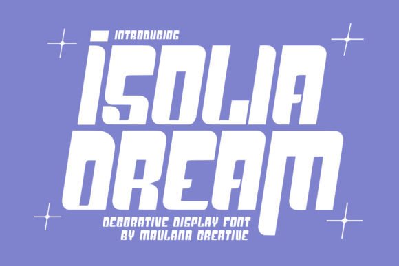 Isolia Dream: A Bold Blackletter Font for Impactful Designs