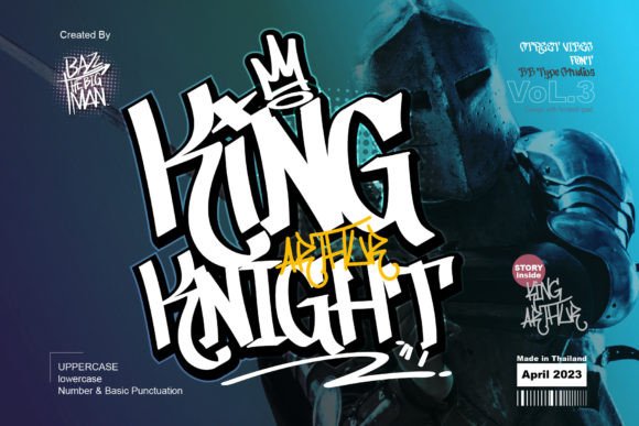 King Knight: Unleashing Street Art Edge in Your Designs