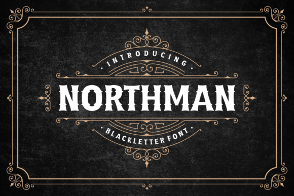 Northman: The Bold Typeface for Vintage Tattoo Art