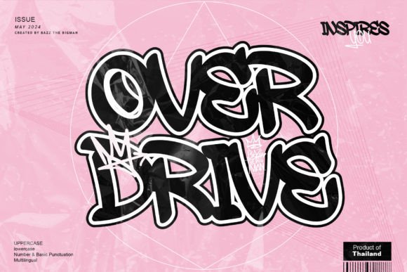 Overdrive: Where Typography Meets Rebellion