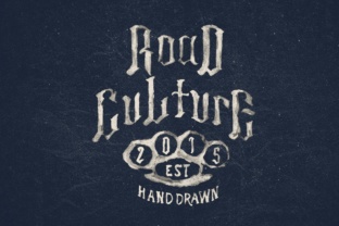 Road Culture Typeface: The Blackletter Spirit of Biker Design