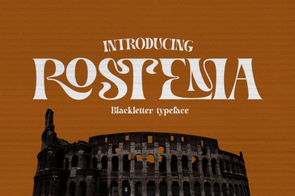 Rostema: Blending Blackletter Tradition with Modern Design