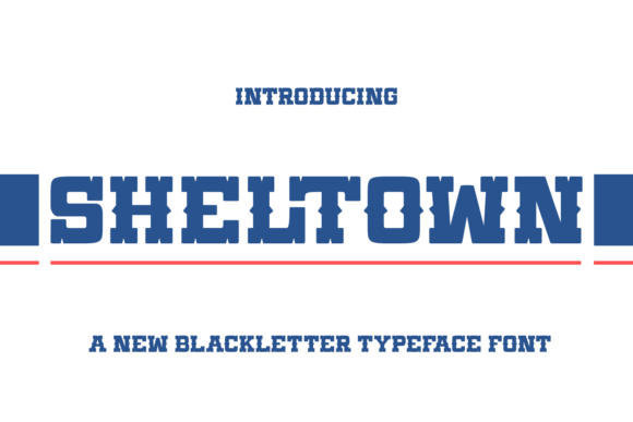 Sheltown: A Bold Typeface for Modern Branding